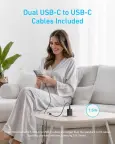 Anker 45W USB C kroviklis su kabeliu nuotrauka 5