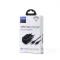 Joyroom mini fast charger USB Type C PD 25W EU pakrovėjas nuotrauka 5