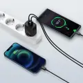 Baseus Compact Fast USB / USB Type C Charger 20W 3A Power Delivery Quick Charge 3.0 nuotrauka 5
