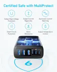 Anker USB-C kroviklis 6 Port Charging Station 112 W nuotrauka 5