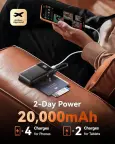 INIU Power Bank 20000mAh 45W PD nuotrauka 5