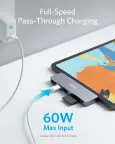 Anker PowerExpand Direct 6-in-1 USB-C Hub iPad nuotrauka 5