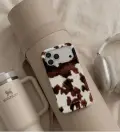 Dėklas Tech-Protect Lamano brown and white MagSafe Apple iPhone 17 Pro Max/18 Pro Max nuotrauka 5