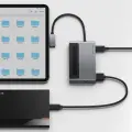 Baseus Magic Hub 6in1, USB-C to USB 3.0 + HDMI + USB-C PD nuotrauka 5