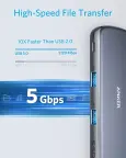 Anker PowerExpand 4-in-1 SSD USB-C HUB nuotrauka 6