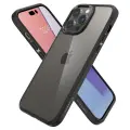 Spigen ULTRA HYBRID IPHONE 15 PRO MAX  MATTE BLACK silikoninis dėklas nuotrauka 6