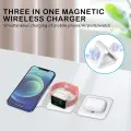 Belaidis kroviklis 3 in 1 Iphone, Airpods, iWatch nuotrauka 6
