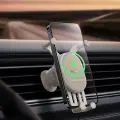Baseus automobilinis laikiklis su įmontuotu 15W indukciniu įkrovikliu nuotrauka 6