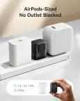 INIU 30W USB-C USB-A kroviklis + 150cm laidas nuotrauka 6