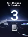 UGREEN Nexode 140W USB C PD 3.1  buitinis įkroviklis su 2M kabeliu USB C 240W nuotrauka 6