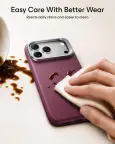 Dėklas ESR odinis Atelier  MagSafe Apple iPhone 17 Pro Max/18 Pro Max nuotrauka 6