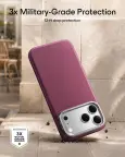 Dėklas ESR odinis Atelier  MagSafe Apple iPhone 17 Pro Max/18 Pro Max nuotrauka 7