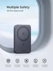 UGREEN Zapix Qi2 10000 mAh išorinė baterija, suderinama su Magsafe 15 W belaidžiu išoriniu akumuliatoriumi ir 20 W USB-C greitojo įkrovimo jungtimi nuotrauka 7